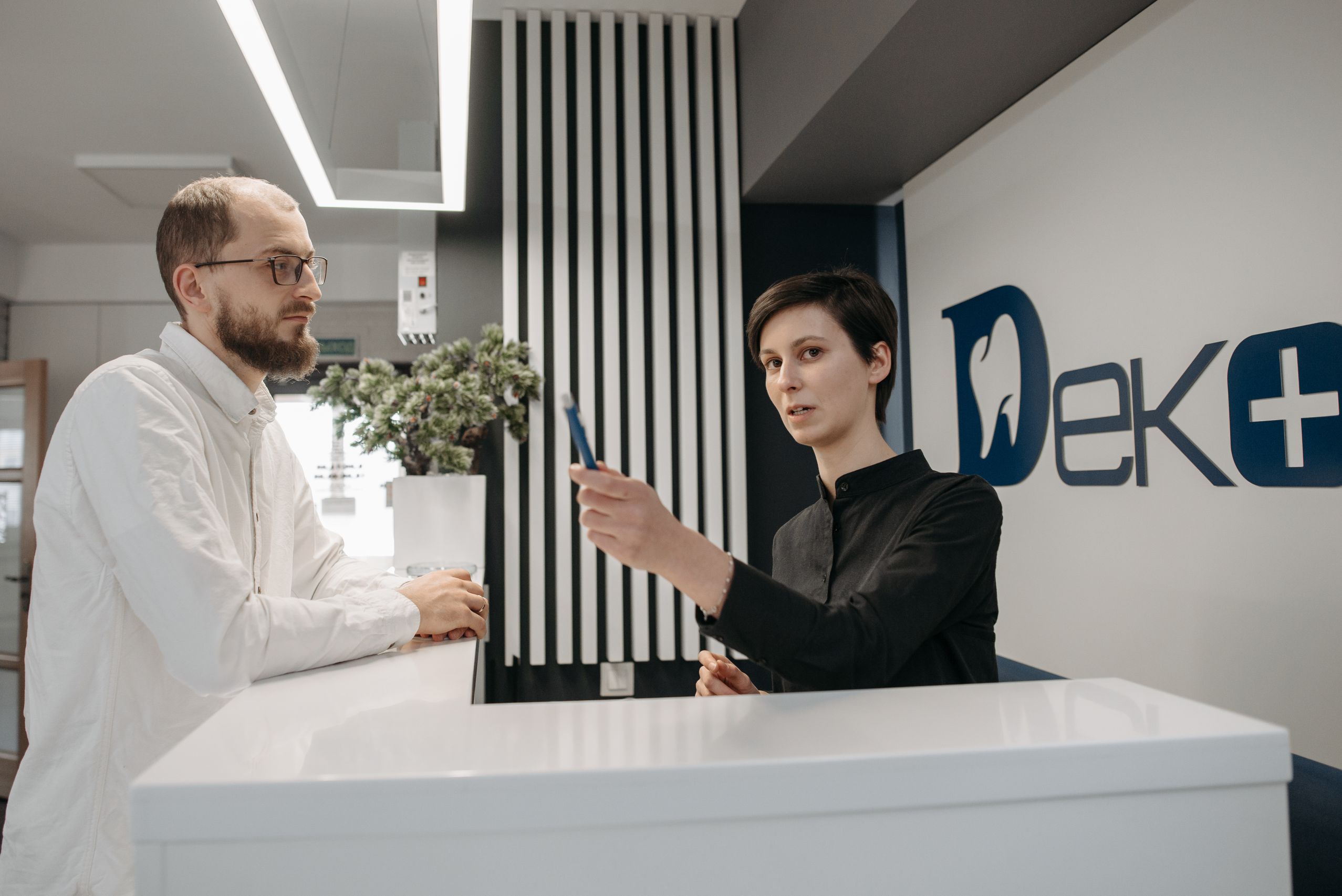 Dental Reception Desk